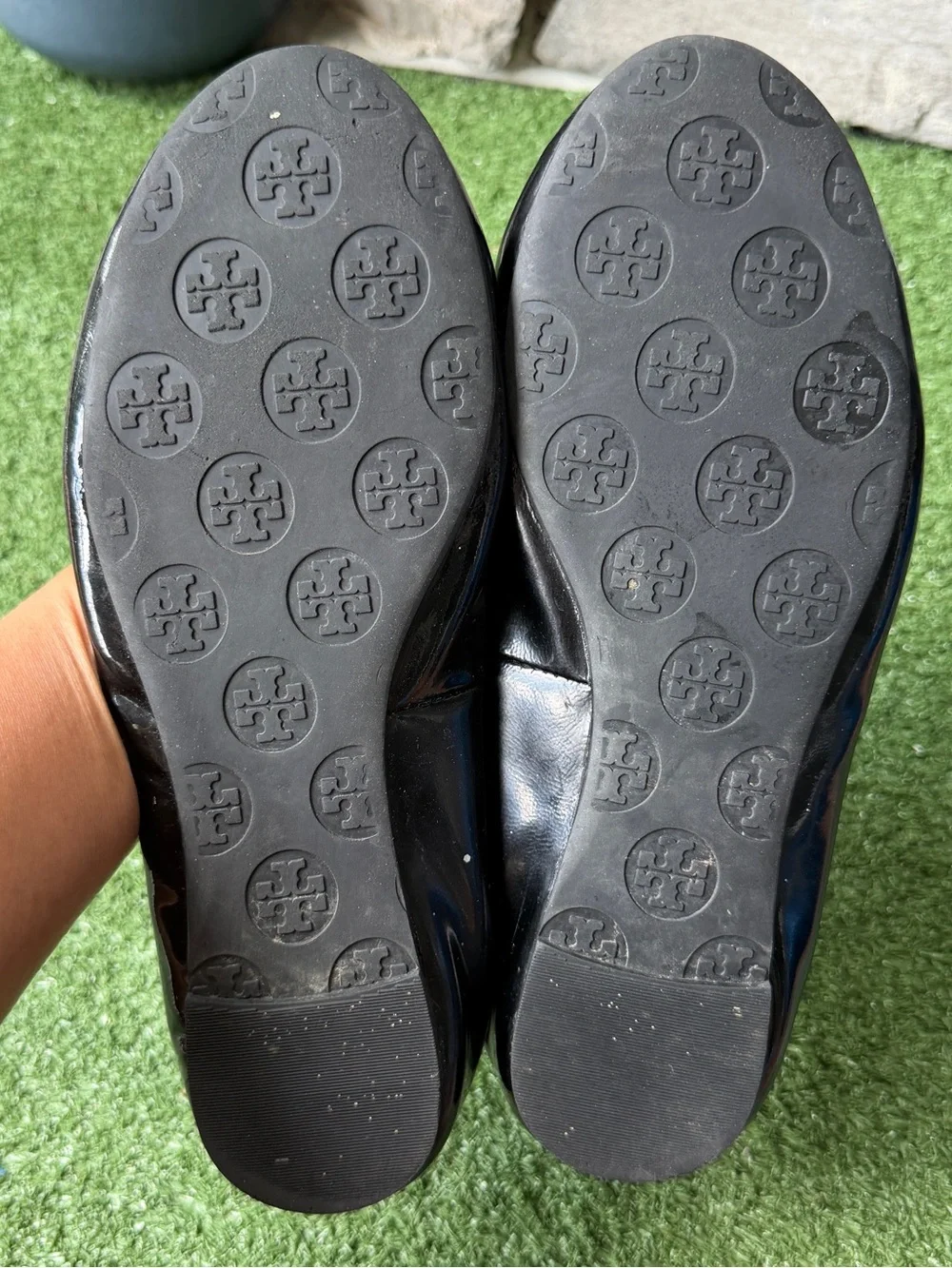 Tory Burch Black Patent Leather Women’s Ballet Flats